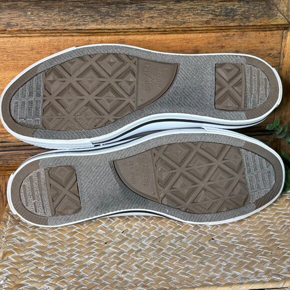 Converse All Star Chuck Taylor Low Top Double Tongue Sneakers Women's 9 Men's 7 - Picture 7 of 11